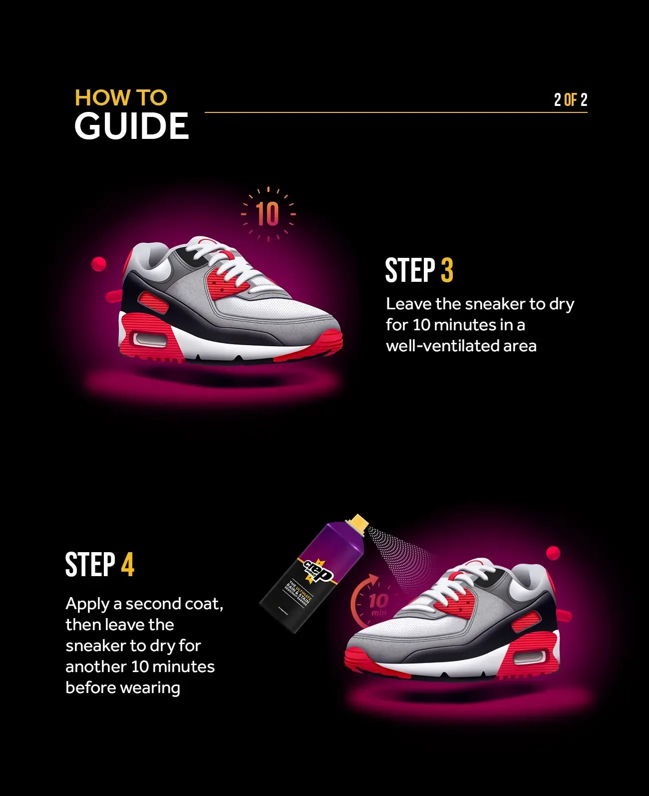 Impregnation spray Crep Protect 200ml