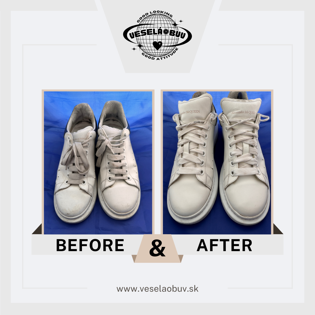 Čistenie a Oprava Tenisiek Alexander McQueen